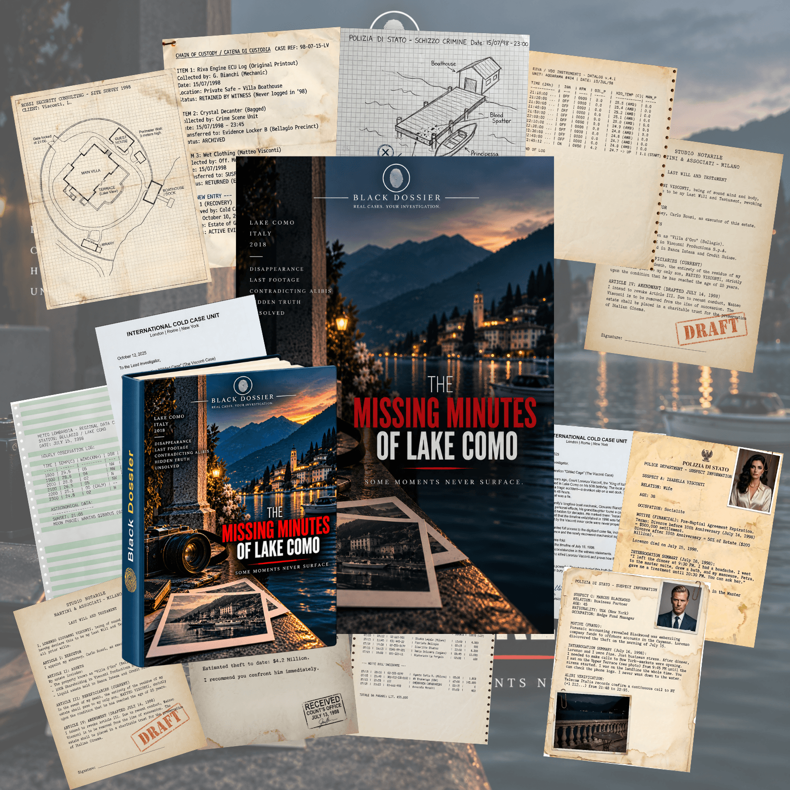 The Ultimate Black Dossier Collection